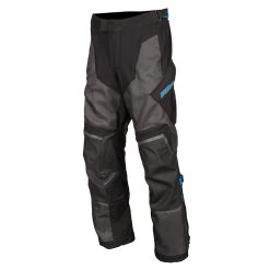 Ventilated Klim Baja S4 Pants Black Kinetik Blue
