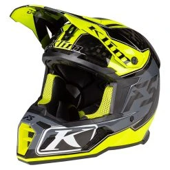 Klim Sales Store 16 Fiber Klim F5 Shred Hi-vis Helmet Yellow