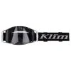 Goggles Klim Edge Focus Metallic Silver Goggle Lens Clear