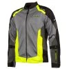 Ventilated Klim Induction Jacket Hi-vis Monument Grey