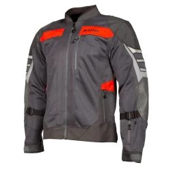 Ventilated Klim Induction Pro Jacket Asphalt Redrock