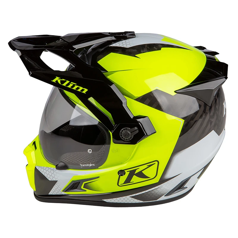 Crosstourer Klim Krios Pro Charger Hi-vis Helmet 2 Crosstourer Klim Krios Pro Charger Hi-vis Helmet - Image 2