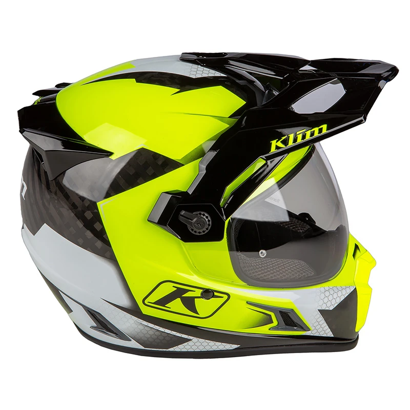 Crosstourer Klim Krios Pro Charger Hi-vis Helmet 3 Crosstourer Klim Krios Pro Charger Hi-vis Helmet - Image 3
