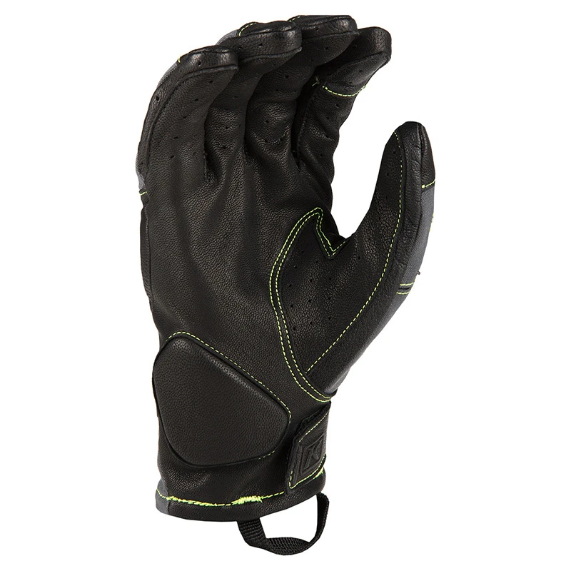 Summer Klim Marrakesh Gloves Asphalt Hi Vis 2 Summer Klim Marrakesh Gloves Asphalt Hi Vis - Image 2